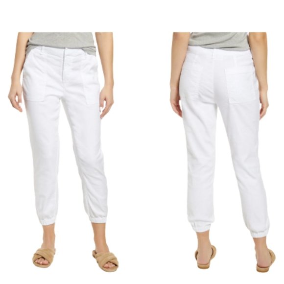 Frank & Eileen Pants - Frank & Eileen Jameson Stretch Cotton & Linen Blend Performance Joggers - 4
